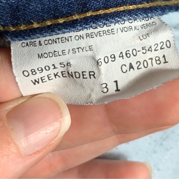 Vintage Tommy Hilfiger Weekender Jeans Size 31 Y2K - Picture 9 of 10